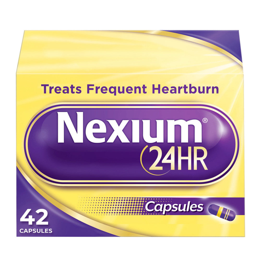 Nexium 24Hr Delayed Release Capsules For Stomach Acid Reducer - 42 Ea